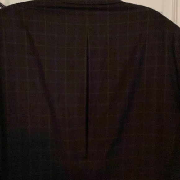 Steve Harvey Collection Suit Jacket Pure Wool 42R Double Vented 4 Button… - Picture 6 of 10